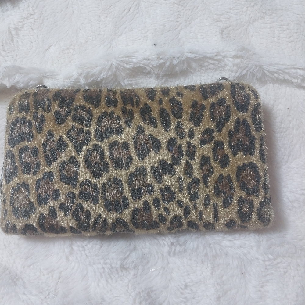 Leopard Print Clutch for Women